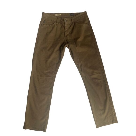 Adriano Goldschmied The Graduate Tailored Leg Men's Green Pants size 32 X 29 - Picture 11 of 11